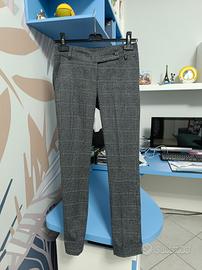 Pantaloni principe di Galles con risvolto