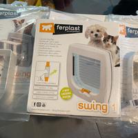Porta gatti ferplast swing 1 + 3 estensioni