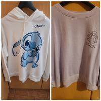 2 felpe stitch taglia XL 10€ l'una 