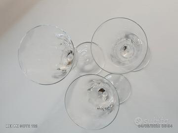 Calici cristallo  Jean Closè collezione Chamionix