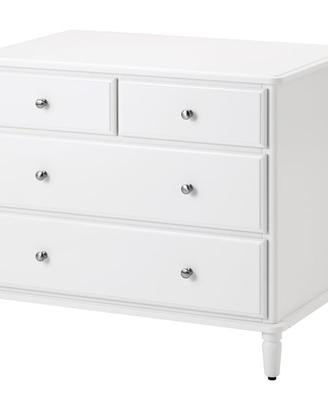 Cassettiera IKEA TYSSEDAL con 4 cassetti - Bianco