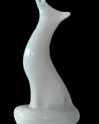 Statua vintage in porcellana Royal Dux Bohemia "Vo