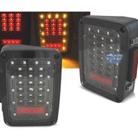 FANALI A LED JEEP WRANGLER JK 07-18 NERO