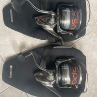 COPPIA CANNE E MULINELLI SHIMANO AEROTECHNIUM