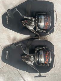 COPPIA CANNE E MULINELLI SHIMANO AEROTECHNIUM