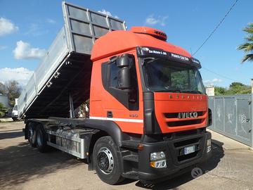 Iveco stralis 450 ribaltabile trilaterale