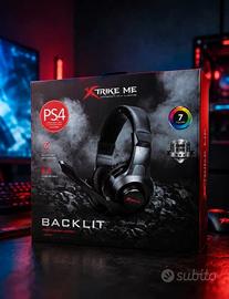 Cuffie Gaming con Microfono LED RGB PC PS4 PS5