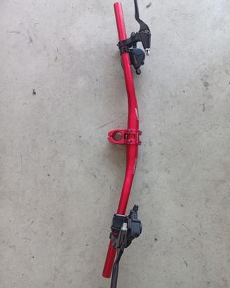 Manubrio MTB + Leve freno +Leve Cambio
