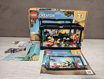 31122 LEGO Creator 3 in 1 Fish Tank  SECONDA MANO