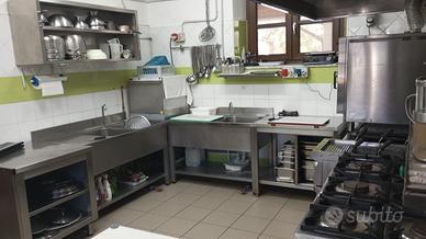 Attrezzatura completa ristorante e arredi sala
