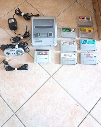 Super Nintendo SNES, adattatore, giochi