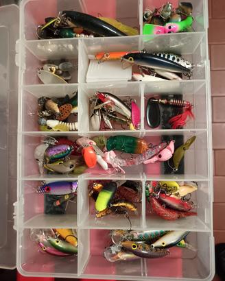 artificiali da  pesca a spinning e trout area