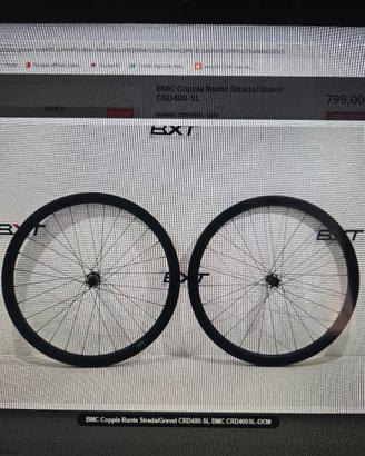 COPPIA CRD-400 SL CARBON 40MM