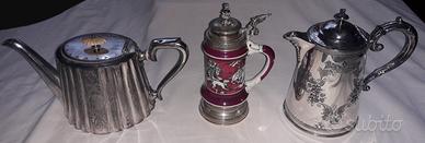 Caffettiere e Teiera Sheffield