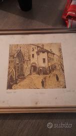  quadro Bruno Pinchi - Via Fornace Pesaro 1882