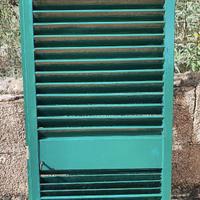 Persiana in ferro 150x60 con telaio e serratura