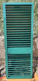 Persiana in ferro 150x60 con telaio e serratura