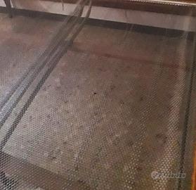 coppia  reti metalliche x letti singoli