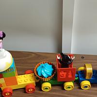 gioco lego dublo il treno di compleanno Disney