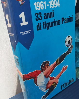 Volume 33 anni figurine Panini 1961-78 Rilegato