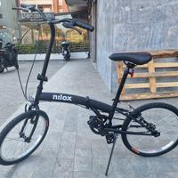 bici pieghevole Nilox mai usata 