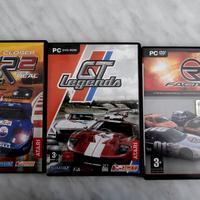 GIOCHI per computer, 3 simulatori storici da corsa
