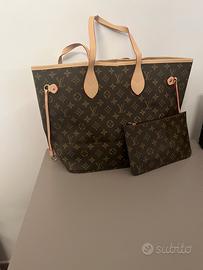 Borsa e pochette Neverfull “LV”