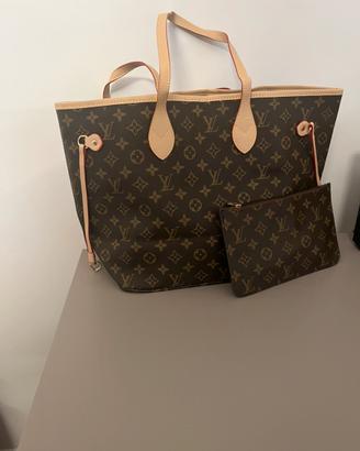 Borsa e pochette Neverfull “LV”