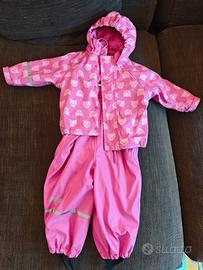 Tuta impermeabile bambina 
