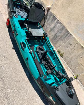 KAYAK DA PESCA A PEDALI 320 CM