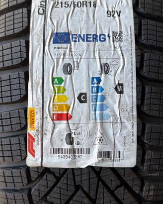 4 Pneumatici 215/50 R18 Pirelli Winter 2 Cinturato