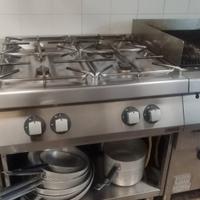 CUCINA 4 FUOCHI A GAS 