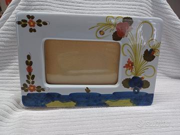 Portafoto ceramica Faenza
