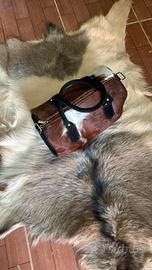 Borse in vera pelle al 100% per uomo e donna