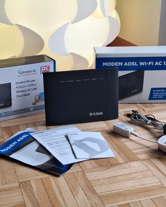 wifi modem router wireless D-Link DSL-3782