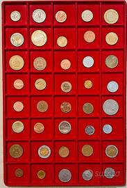 Lotto di 40 monete dal mondo tutte diverse (#M1)