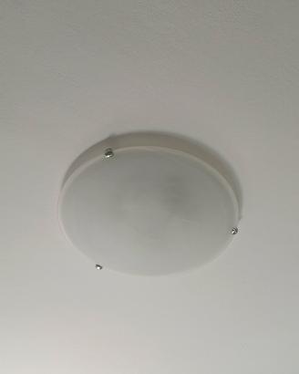 Plafoniera da soffitto in vetro satinato 
