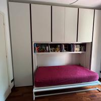 Armadio Clever con letto estraibile