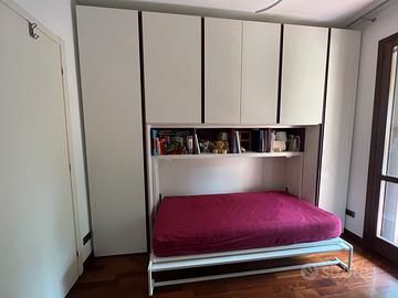 Armadio Clever con letto estraibile