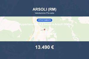 Immobile in asta di 70 m² a Arsoli