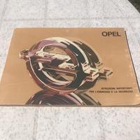 Libretto uso e manutenzione
