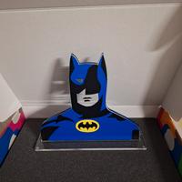 marco lodola ,statuetta in plexiglass batman 