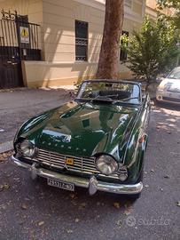 Triumph TR. 4A. OLD GREEN anno 1962