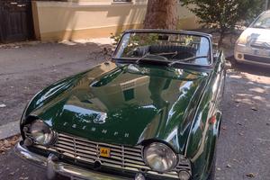 Triumph TR. 4A. OLD GREEN anno 1962
