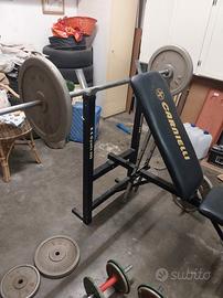 panca palestra carnielli  gymfit 500