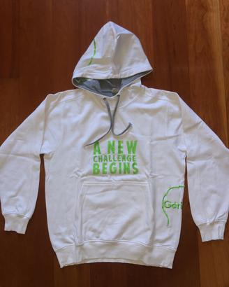 Felpa leggera con capouccio tg S