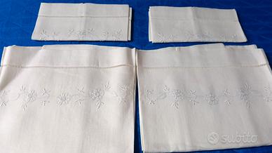 Set asciugamani vintage in lino