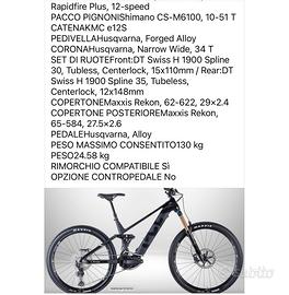 Husqvarna MC7 e-bike top di gamma