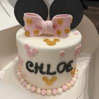 Torta scenografica minnie