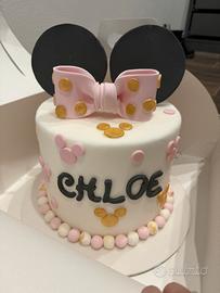 Torta scenografica minnie